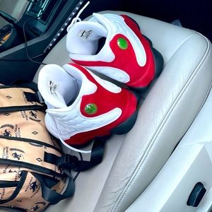 •Black •White • Red Jordan’s